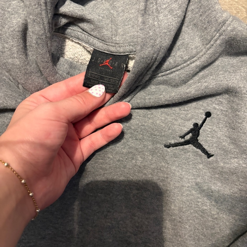 Jordan Pullover Sweatshirt Hoodie Embroidered - Picture 2 of 2